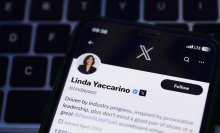 Linda Yaccarino's X profile