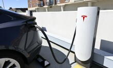 Tesla EV charging
