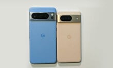 Google Pixel 8 and Pixel 8 Pro side by side