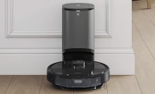 ecovacs deebot n8+ in its docking station