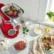 KitchenAid surrounded by food