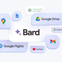 Logos for Google Bard.