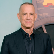 actor tom hanks at premiere of asteroid city