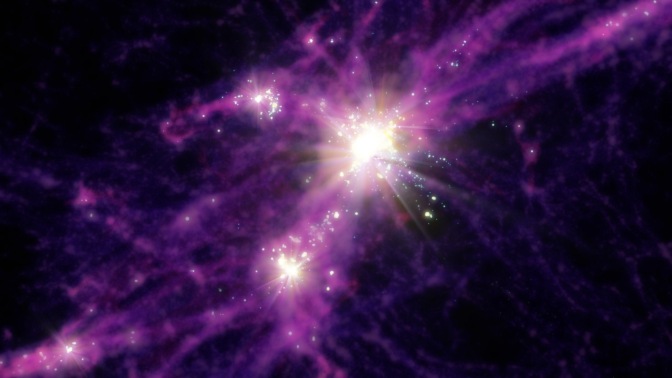 James Webb telescope observing earliest galaxies