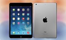 iPad air front and back
