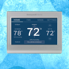 Honeywell smart thermostat over water
