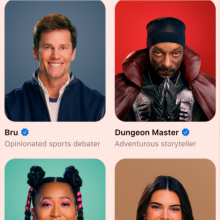 Meta AI celebrities