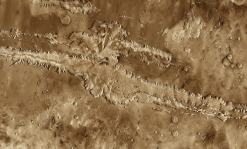 Mars' extensive Valles Marineris may have started on active faults billions of years ago.