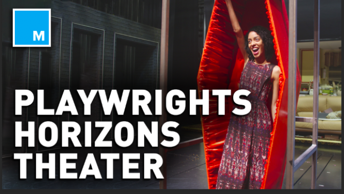 Go under the stage of the Playwrights Horizons theater — What's in the Basement