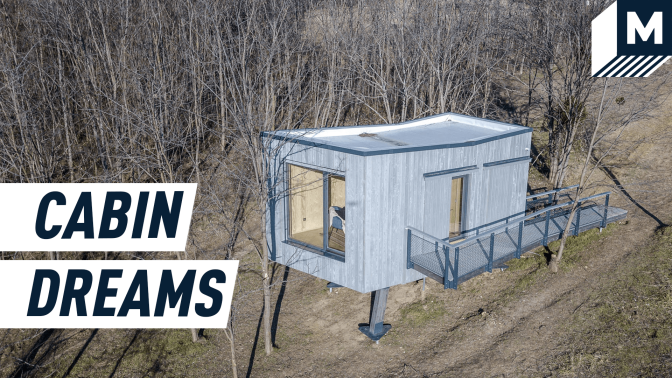A modern tree house is the remote work station we all wish we had